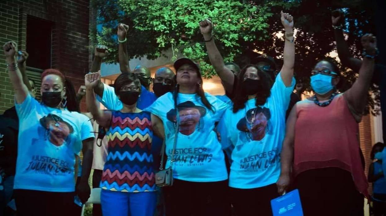 A vigil for Julian Lewis was held after his death in Sylvania GA