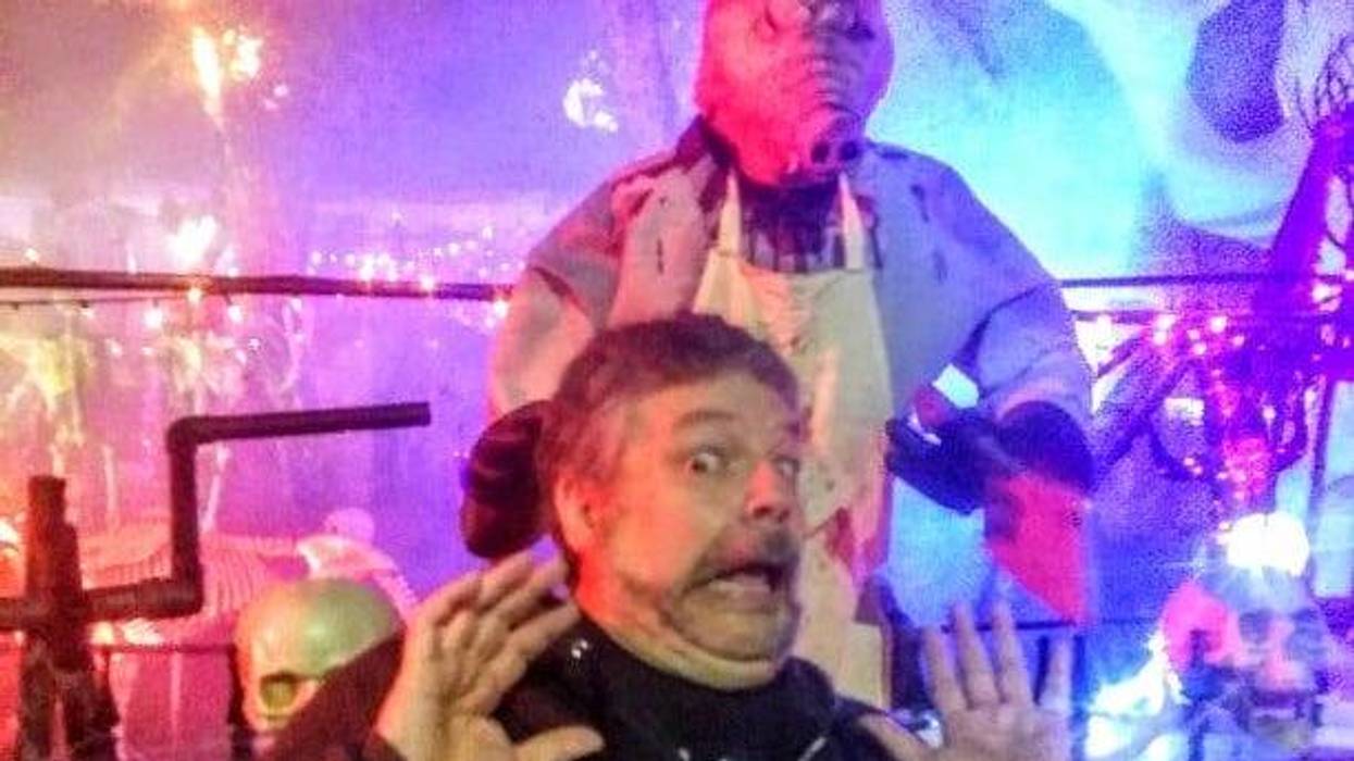 A visit to a Halloween display in Wichita