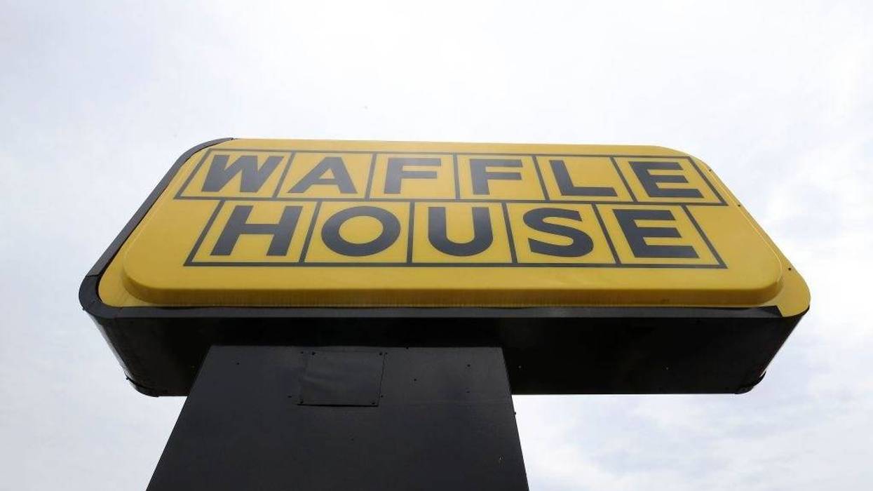 A Waffle House restaurant