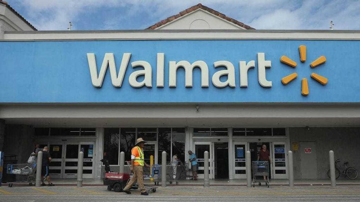 A Walmart store is seen as the company reported fiscal fourth-quarter earnings that fell short of analysts’ estimates on February 18, 2020 in Miami, Florida.