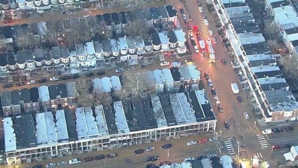A water main break in SW Philly sent water flowing for an area of at least 12 blocks.