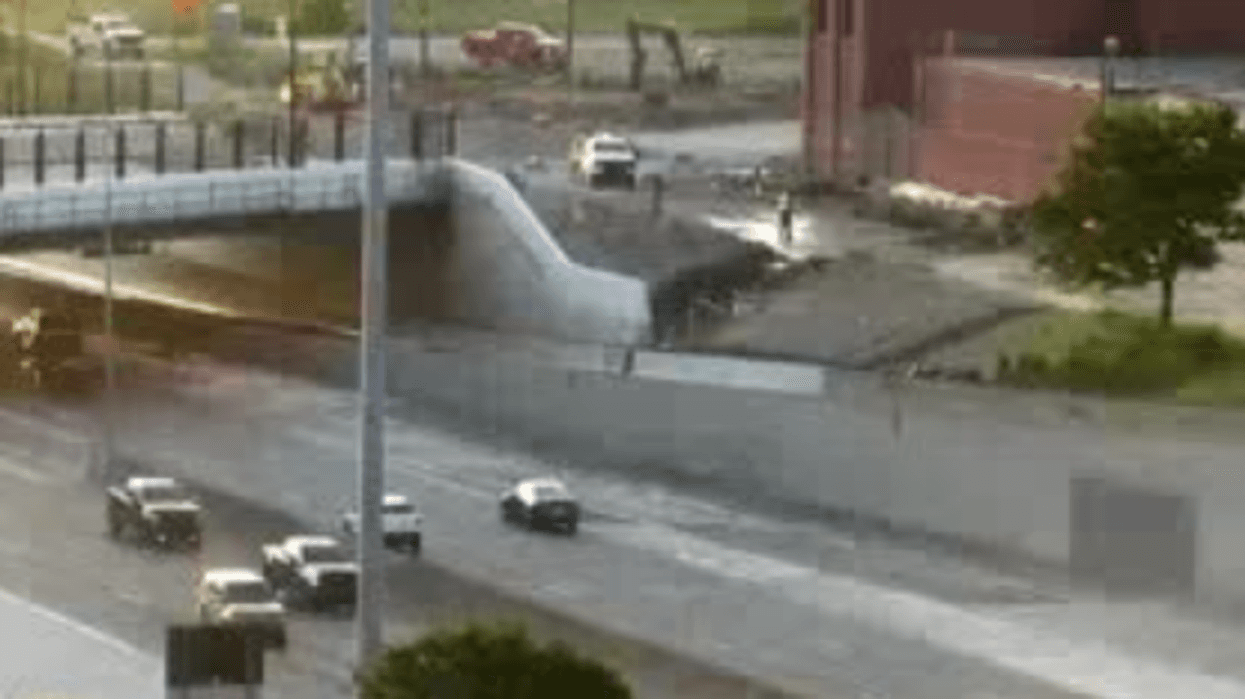 A watermain break has completely flooded ramps to a major Detroit freeway on Thursday morning and drivers are being told to seek alternative routes as repairs are made.