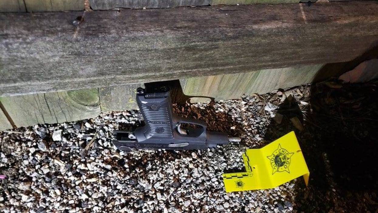 A weapon was recovered after person was shot by police and another was arrested March 29. 2021 in Little Village.