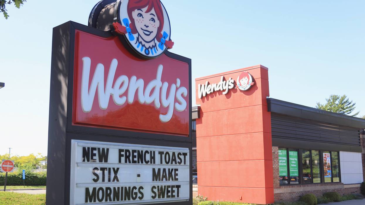 A Wendy's restaurant