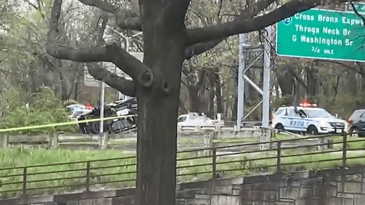 A woman, 30, died and her 34-year-old passenger was hospitalized in critical condition in a crash on the Bronx River Parkway early Friday morning.