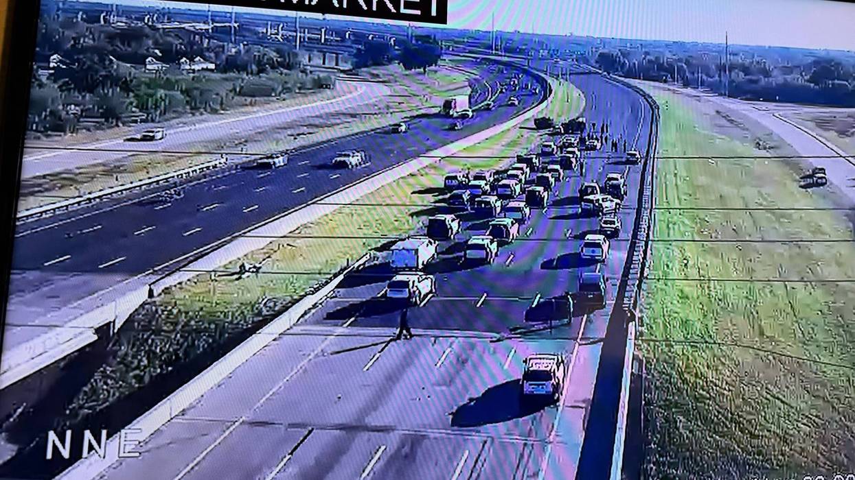 A woman is dead after an hours-long standoff that shut down both directions of Interstate 20 southeast of Dallas on Monday.
