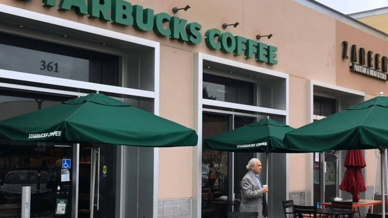 A woman lost her job after posting on Facebook about berating a man in a Make America Great Again hate in this Palo Alto Starbucks.