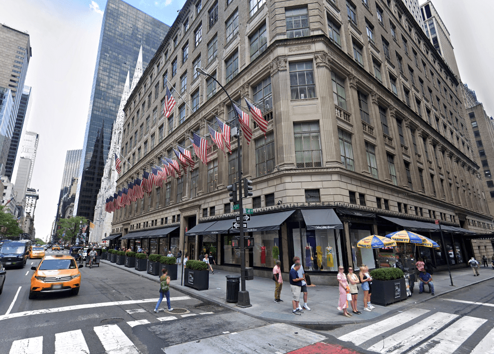 A woman was attacked in a suspected hate crime outside Saks Fifth Avenue in Midtown on May 31