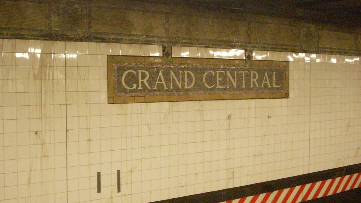 A woman was struck on the 7 line at the Grand Central–42nd Street station on Tuesday night, police said