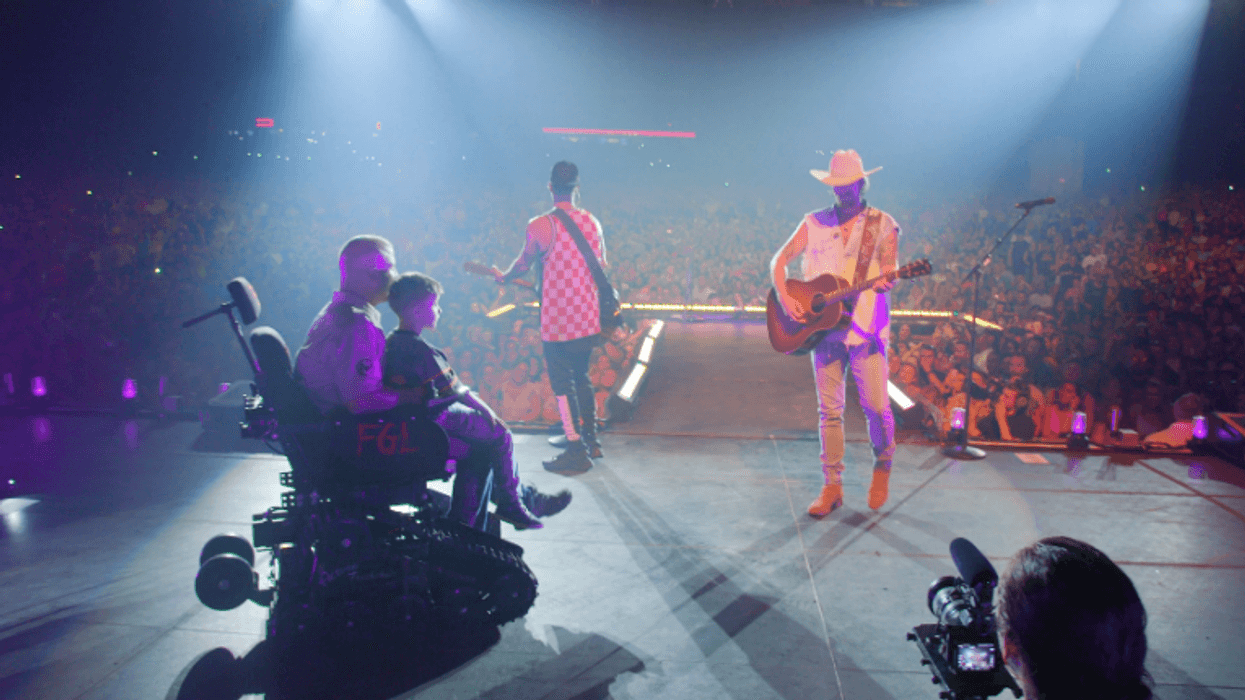 A wounded marine veteran from Reading was in for a big treat Saturday night at country music duo Florida Georgia Line's concert in Camden. Chris Kaag will be taking on new adventures thanks to the country duo, the Independence Fund.