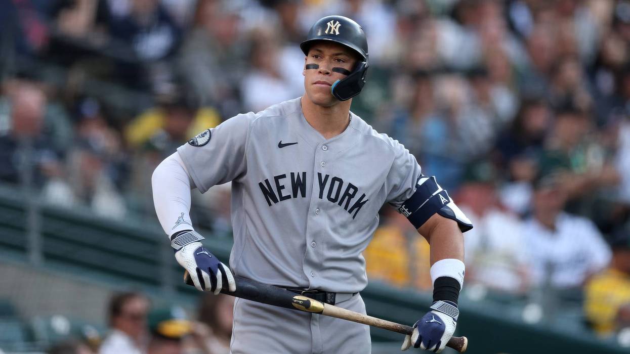 Aaron Judge out of Yankees lineup with nagging shoulder soreness