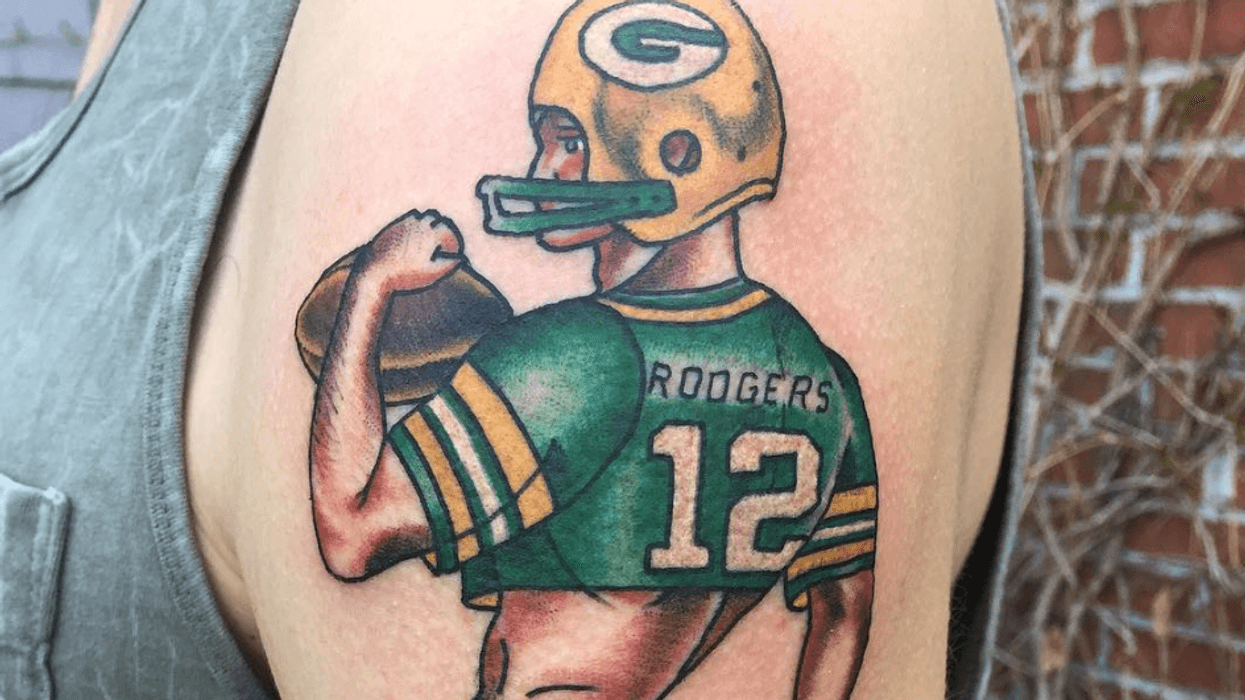 Aaron ROdgers Tattoo