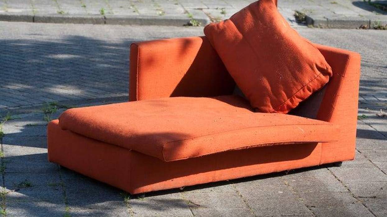 Abandoned Couch, Street