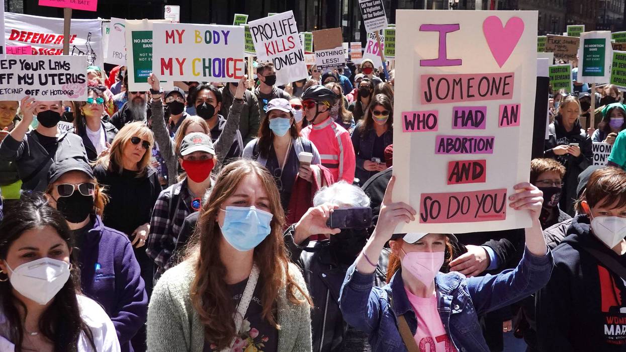 Abortion-Rights Activists Demonstrate Across The Country.