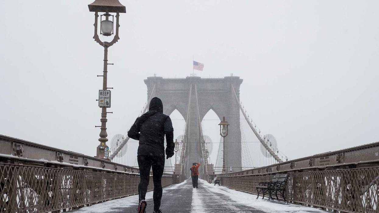 About 1 to 3 inches of snow are expected for the NYC area Saturday night into early Sunday, forecasters said