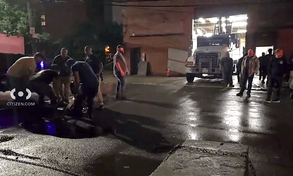 About 18,000 pounds of cannabis was seized from the nondescript warehouse, the NYC Sheriff