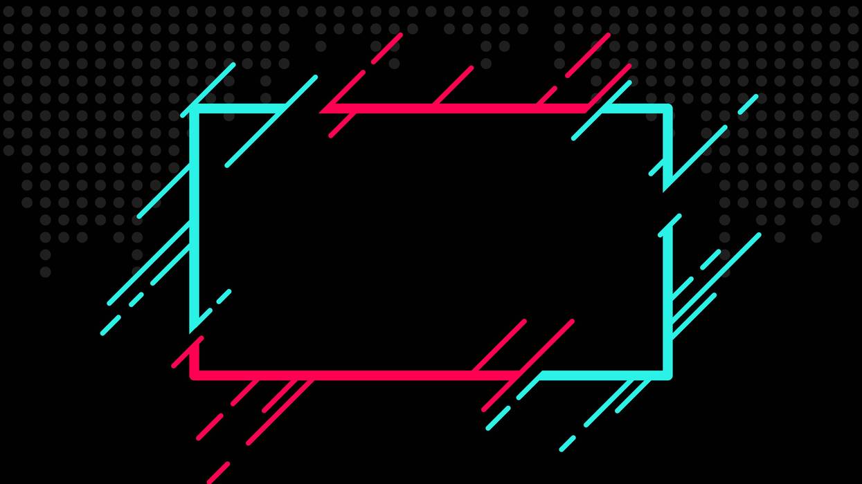 Abstract glitch TikTok background