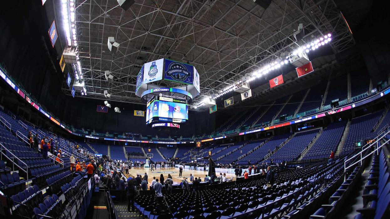 ACC Tournament 2020 Empty Arena