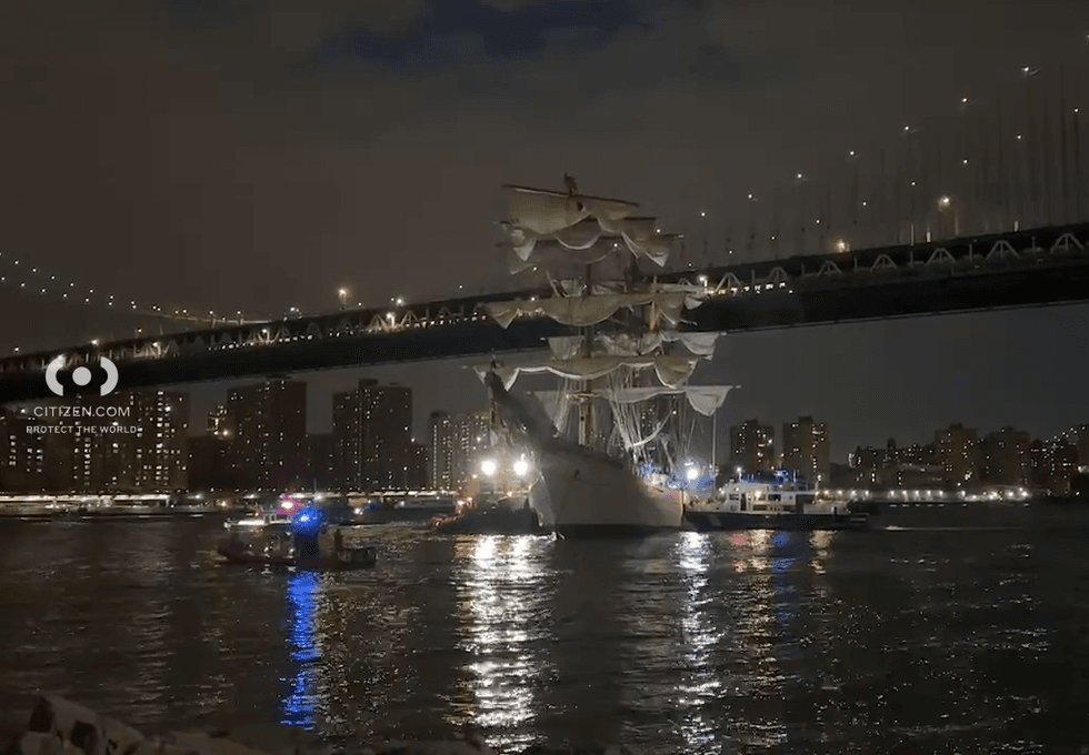 Accidents in New York harbor are rare because large cargo ships and modern warships generally avoid the area due to the low height of the bridges