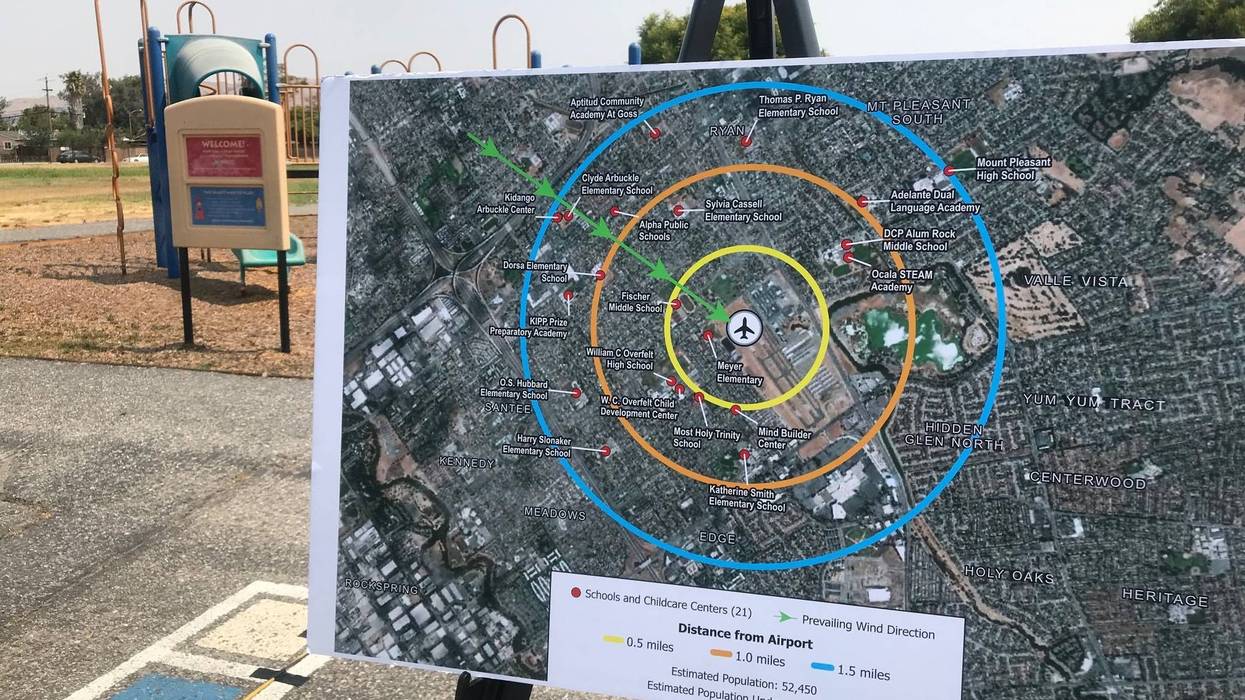 According to a new study, planes from a San Jose airport are leaving behind dangerous amounts of lead. The increase seen in children is on par with those measured in Flint, Michigan children during the peak of the city's water crisis.