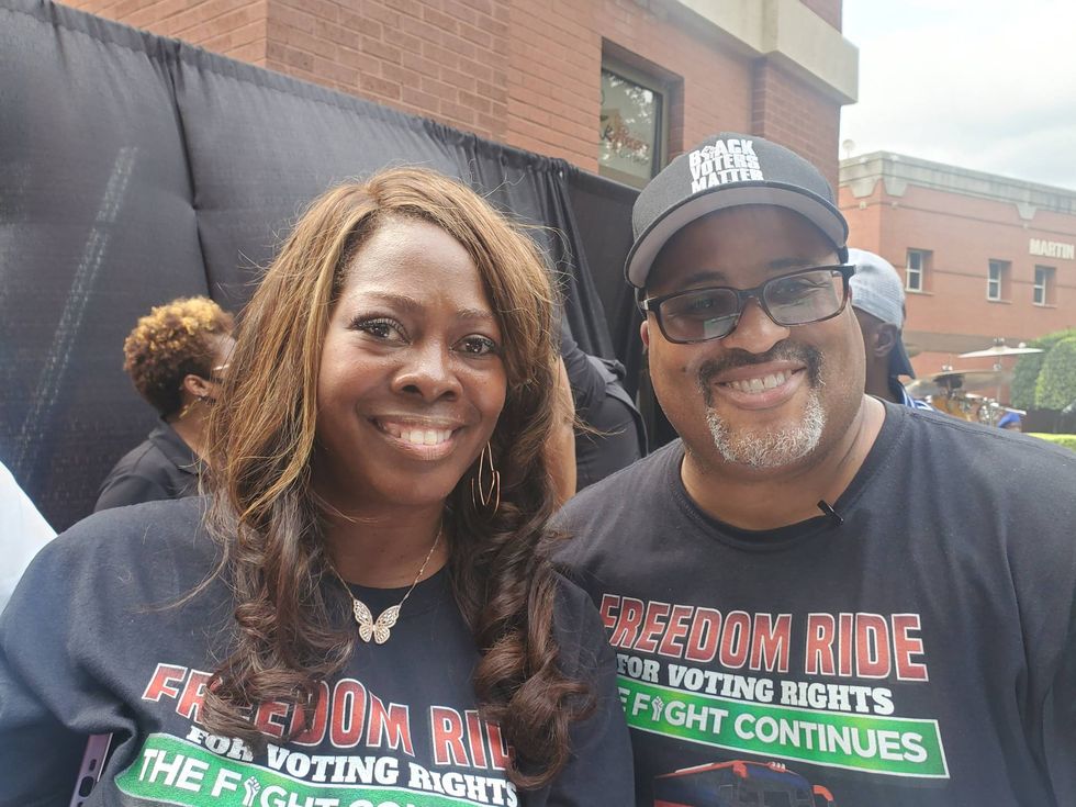 According to Black Voters Matter Fund, the Freedom Ride for Voting Rights comes as more than 40 states consider legislation to restrict voting rights, which would have a disproportionate impact on Black communities. In addition to voter outreach and engagement, the bus tour will raise awareness about this harmful legislation and empower communities to combat restrictions to early voting, absentee ballots, and other important reforms