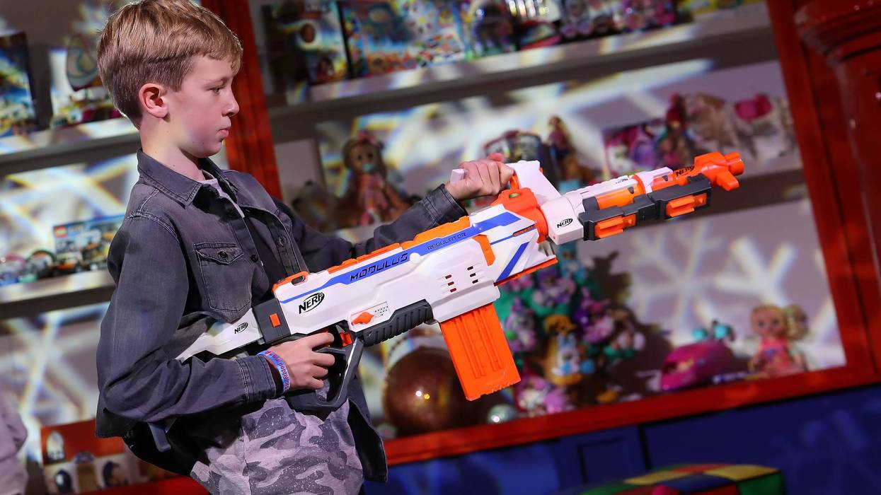 Juveniles are fighting with toy pellet guns in Crystal city parks. And that has the city's police concerned