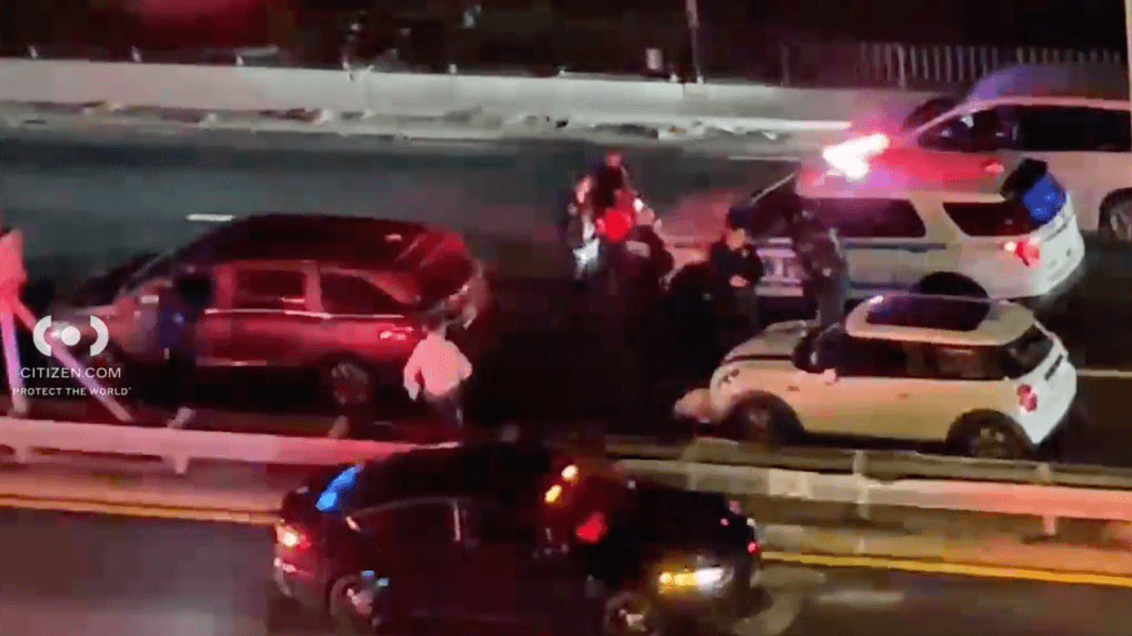 According to police, the driver of a Honda Odyssey struck him, and then the driver of a Mini Cooper also hit him
