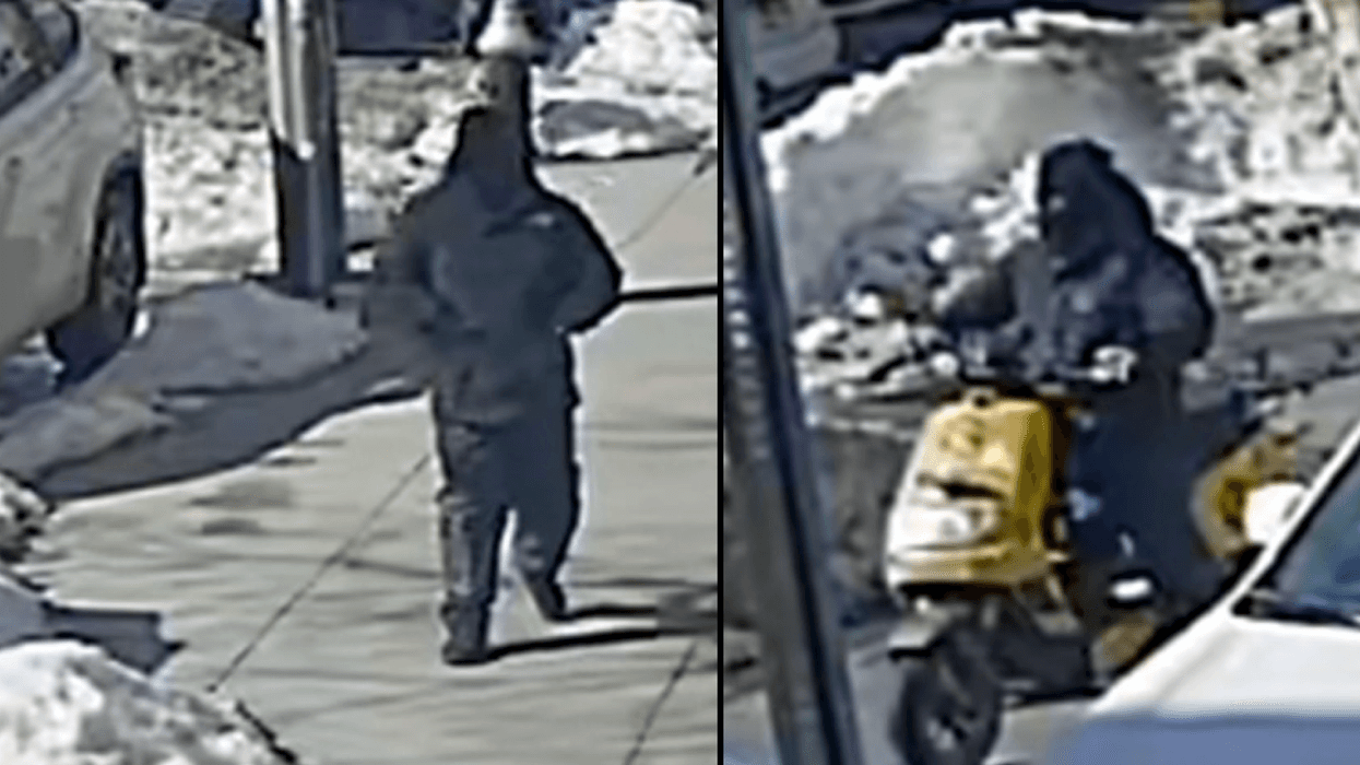 According to police, the suspect followed the 19-year-old woman into the building around 12:40 p.m. on Feb. 13