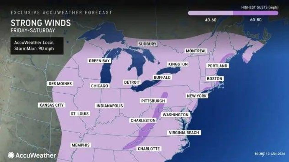 AccuWeather forecast