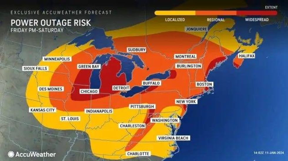 AccuWeather forecast