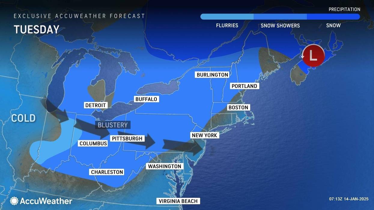 AccuWeather map