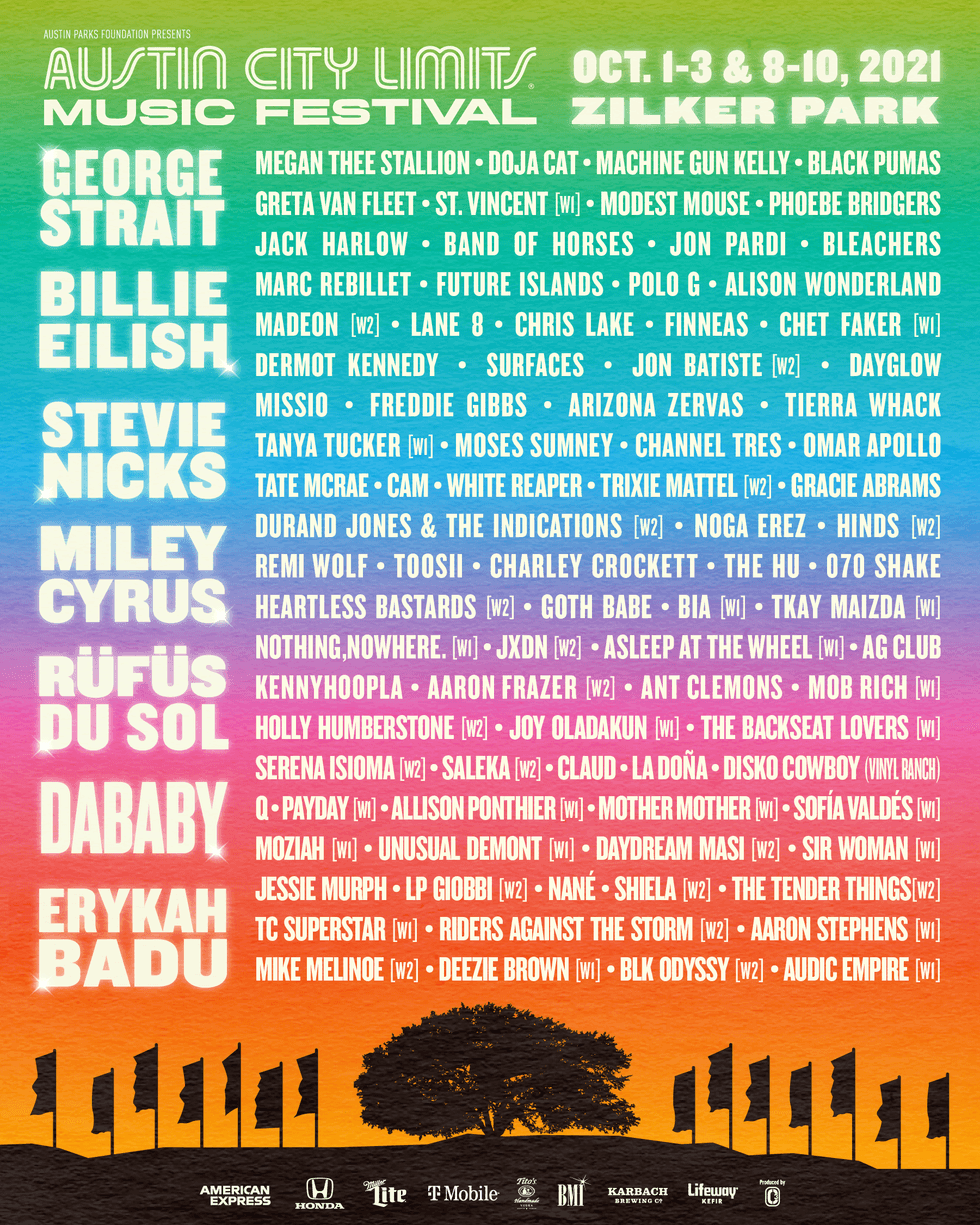 ACL Lineup