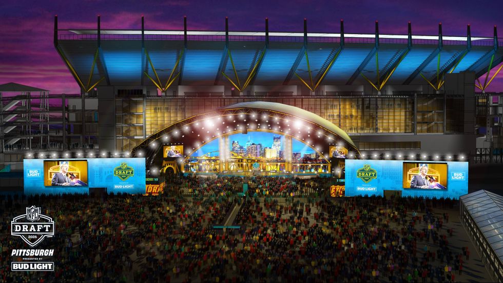 Acrisure Stadium view of the 2026 Draft