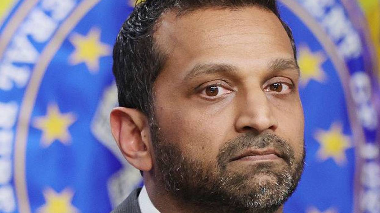 Acting AG Todd Blanche And FBI Director Kash Patel Hold Justice Department Press Conference