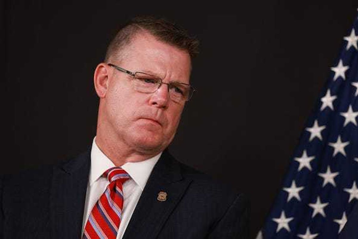Acting Director Ronald Rowe Jr. of the U.S. Secret Service attends a press conference regarding an apparent assassination attempt on former President Donald Trump on September 16, 2024 in West Palm Beach, Florida.