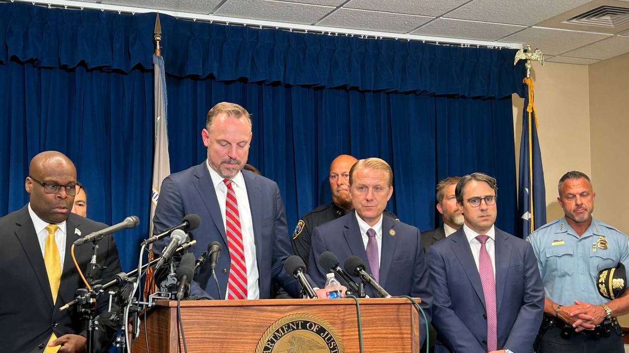 Acting U.S. Attorney Joseph Thompson explains the federal grand jury charges against Vance Boelter in Minneapolis on July 15, 2025.