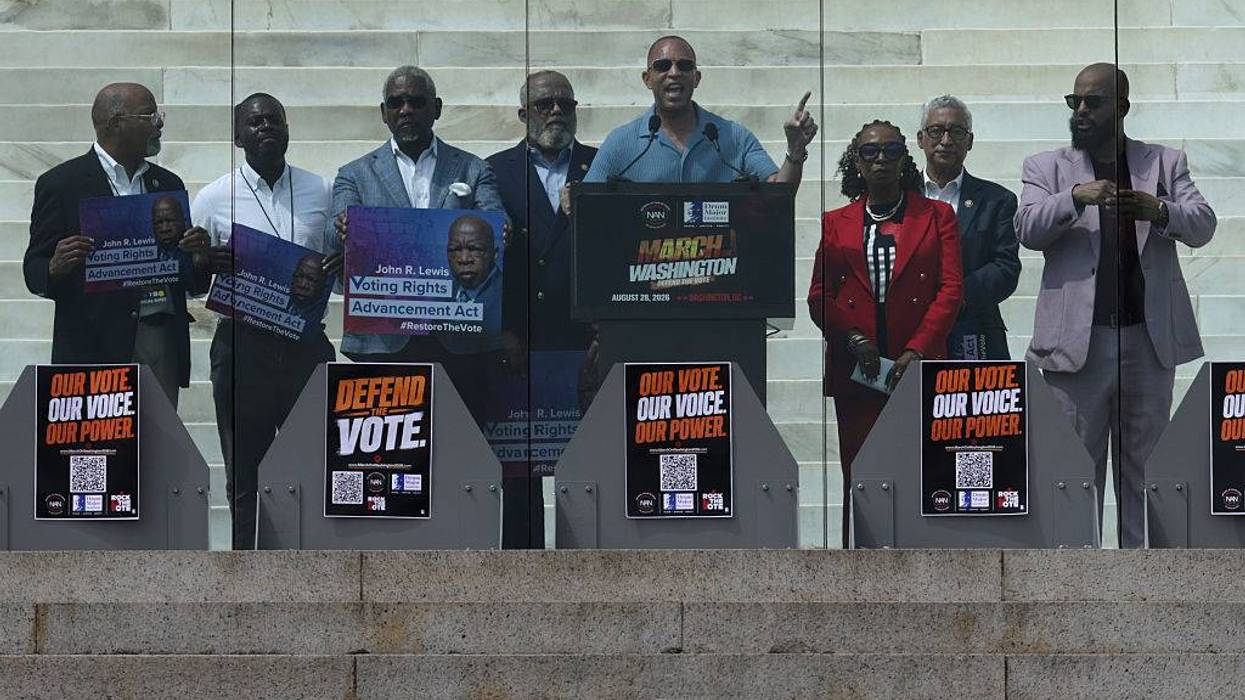 Activists And Politicos Join "March On Washington To Defend The Vote"