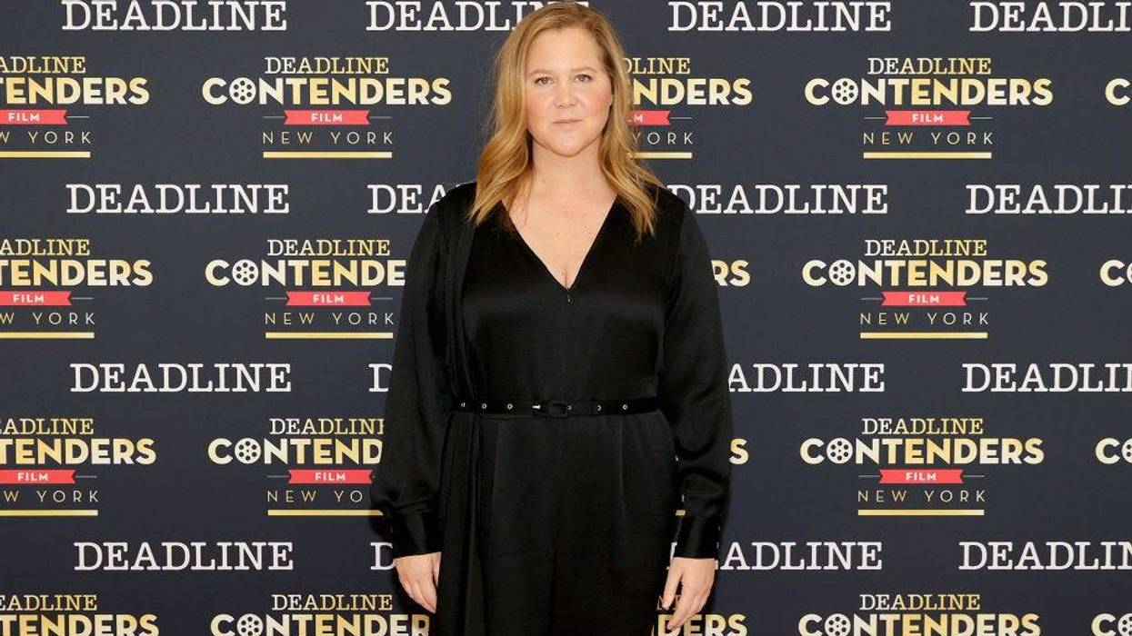 Actor Amy Schumer from A24's "The Humans" attends Deadline Contenders Film: New York on December 04, 2021 in New York City