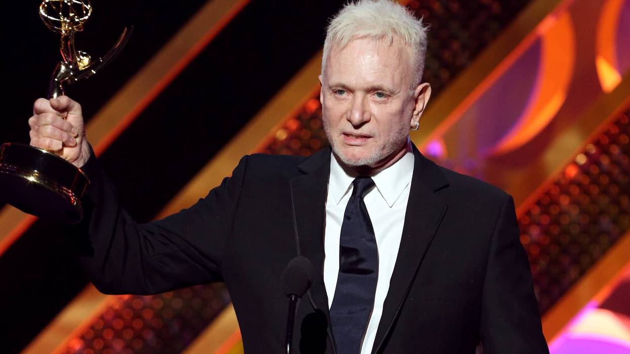 Actor Anthony Geary accepts the Outstanding Lead Actor in a Drama Series award for "General Hospital" onstage during The 42nd Annual Daytime Emmy Awards at Warner Bros. Studios on April 26, 2015 in Burbank, California.