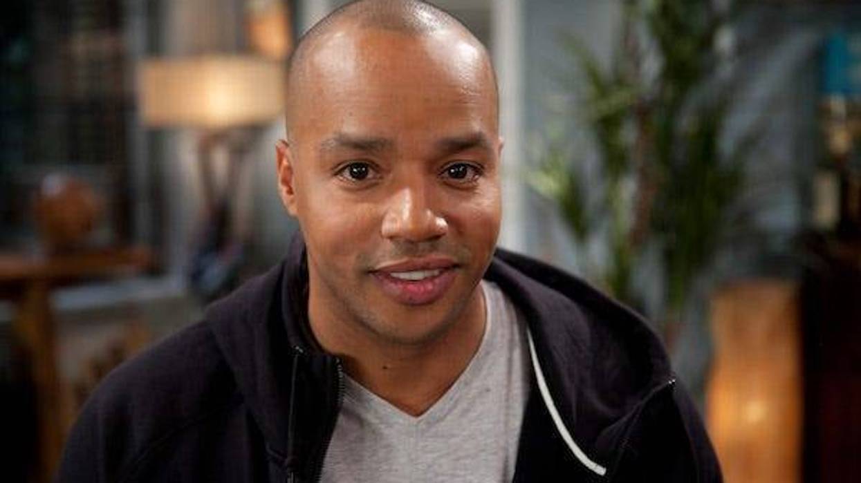 Actor Donald Faison, photographed on the set of his TV Land series, "The Exes"
