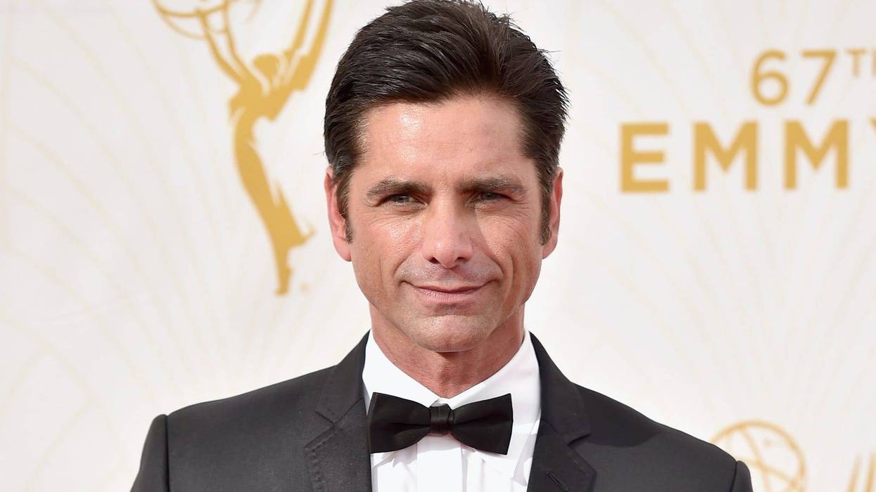 Actor John Stamos attends the 67th Emmy Awards at Microsoft Theater