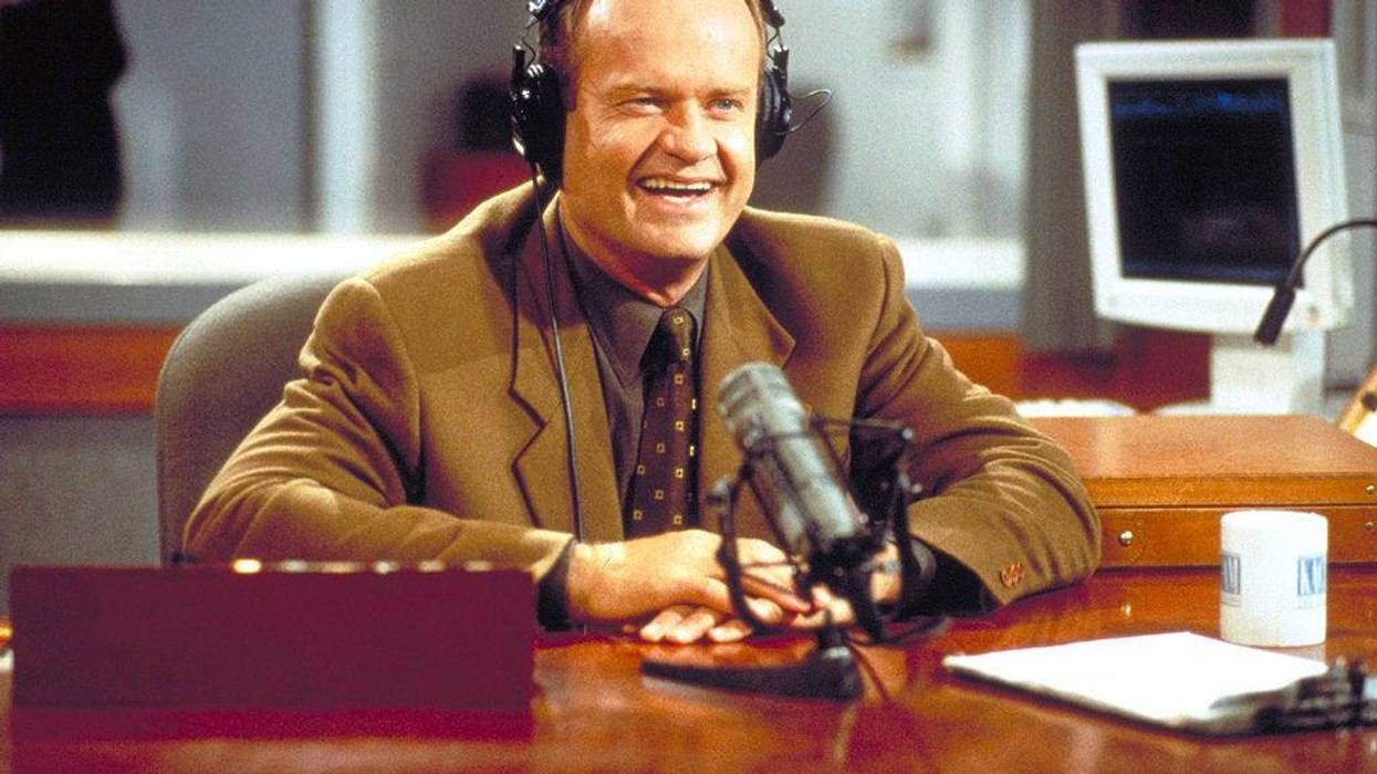 Actor Kelsey Grammer as Frasier Crane