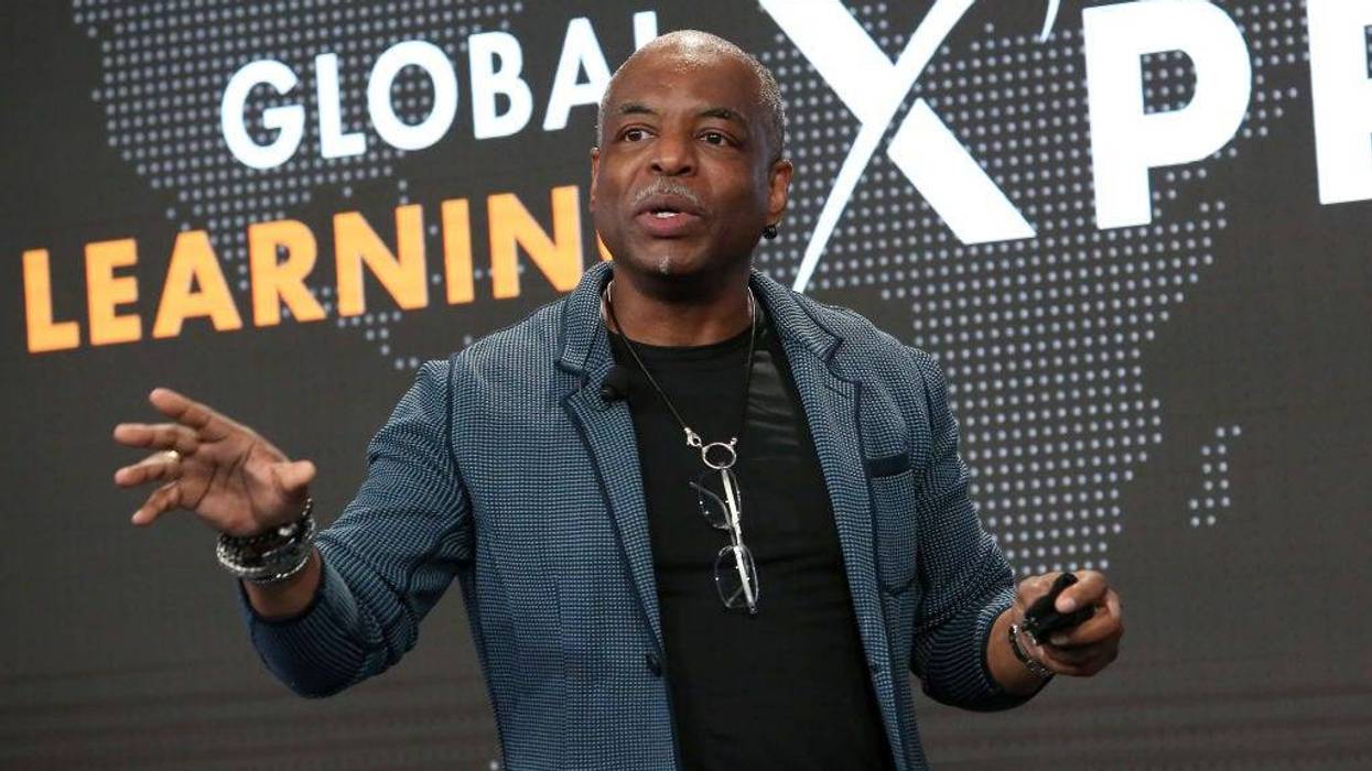 Actor LeVar Burton attend the Global Learning XPRIZE Foundation Grand-prize Awards at Google Playa Vista Office on May 15, 2019 in Playa Vista, California.