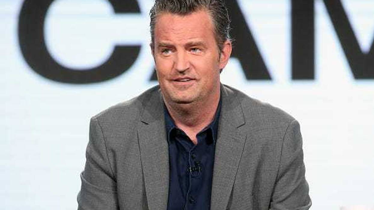 Actor Matthew Perry of the television show 'The Kennedys - After Camelot' speaks onstage during the REELZChannel portion of the 2017 Winter Television Critics Association Press Tour at the Langham Hotel on January 13, 2017 in Pasadena, California.