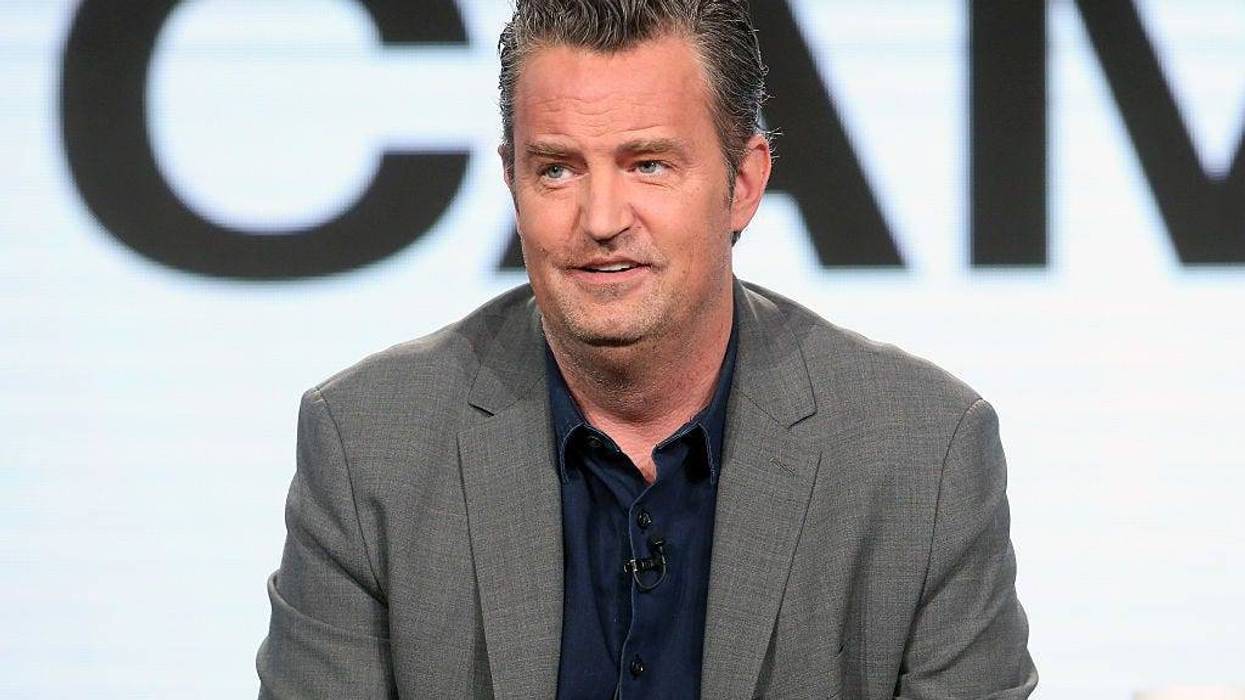 Actor Matthew Perry of the television show 'The Kennedys - After Camelot' speaks onstage during the REELZChannel portion of the 2017 Winter Television Critics Association Press Tour at the Langham Hotel on January 13, 2017 in Pasadena, California