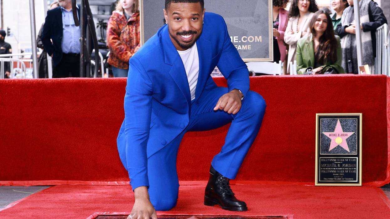 Actor Michael B. Jordan honored with star on Walk of Fame