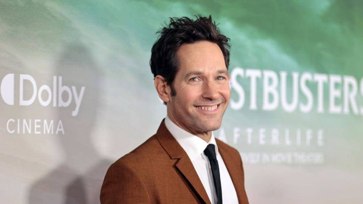 Actor Paul Rudd attends the "Ghostbusters: Afterlife" New York Premiere at AMC Lincoln Square Theater on November 15, 2021
