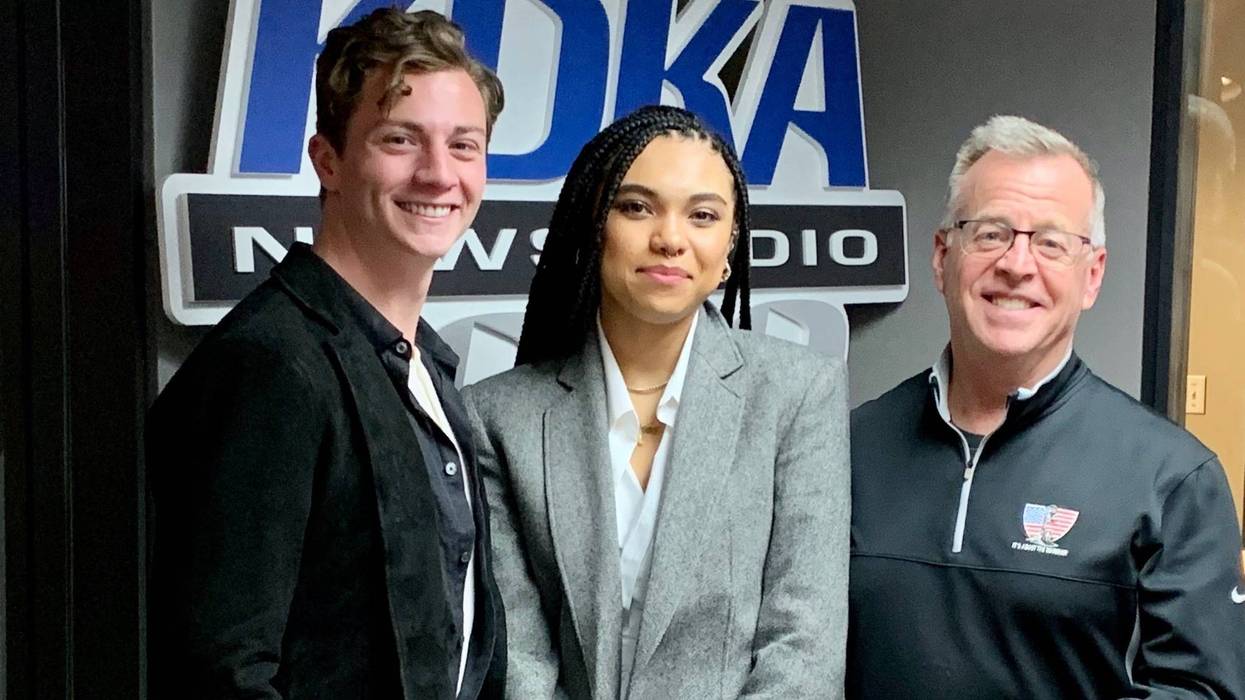 Actor Richard Ellis, Actress Sofia Bryant, Morning Host Larry Richert