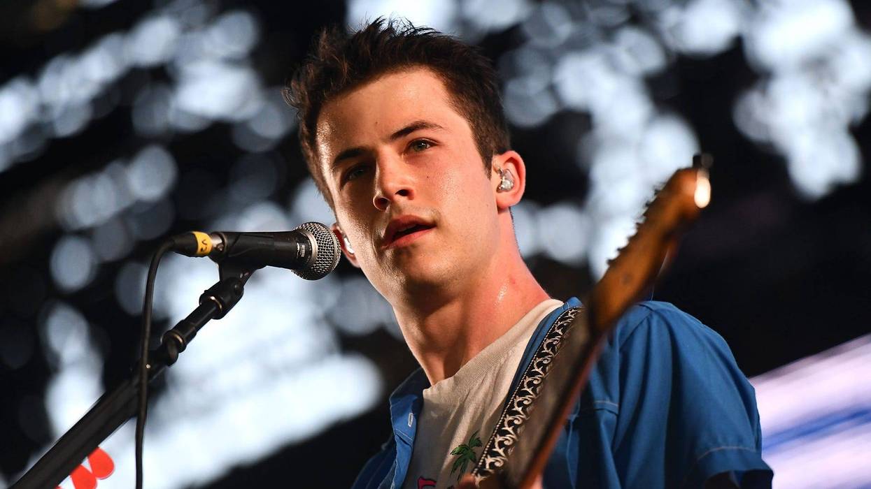 Actor/Singer Dylan Minnette of the band Wallows