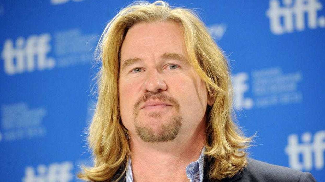 Actor Val Kilmer speaks onstage at the "Twixt" press conference during the 2011